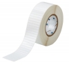 Workhorse Glossy Polyester Labels 0.25'' H x 2'' W Roll of 10000 Labels White