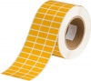 Workhorse Glossy Polyester Labels 0.5'' H x 1'' W Roll of 10000 Labels Yellow
