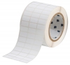 ToughBond Textured Surface Polyester Labels 0.5'' H x 1'' W Roll of 10000 Labels White