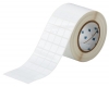 Workhorse Glossy Polyester Labels 0.75'' H x 0.75'' W Roll of 10000 Labels White
