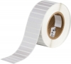 MetaLabel Metallic Polyester Labels 0.5'' H x 2'' W Roll of 3000 Labels Light Gray