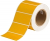 Workhorse Glossy Polyester Labels 2'' H x 4'' W Roll of 1000 Labels Yellow