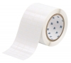 Workhorse Glossy Polyester Labels 0.375'' H x 0.7'' W Roll of 10000 Labels White