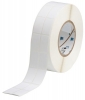 Nylon Cloth Labels 1.437'' H x 0.8'' W Roll of 3000 Labels White