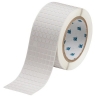UltraTemp 1-Mil Matte Polyimide Labels 0.25'' H x 0.25'' W Roll of 20000 Labels White Material Properties Static-Dissipative