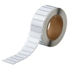 Foam Backed Raised Panel Labels 0.59'' H x 1.77'' W White Roll of 500 Labels