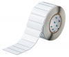 Foam Backed Raised Panel Labels 1'' H x 3'' W White Roll of 500 Labels