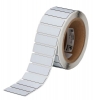 Foam Backed Raised Panel Labels 0.59'' H x 1.77'' W White Roll of 250 Labels