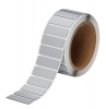 Foam Backed Raised Panel Labels 0.59'' H x 1.77'' W Silver Roll of 250 Labels