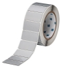 Foam Backed Raised Panel Labels 1'' H x 2'' W Silver Roll of 250 Labels