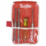 Xcelite 4-Piece Standard Phillips Screwdriver Pocket Roll Kit