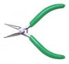 Xcelite 5'' 60° Curve Nose Pliers w/ Green Cushion Grips Serrated Jaws Carded