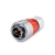 DH-20 Series Waterproof Connector M20 5-Pin Male Plug IP67 Zinc Alloy up to 500Vac 10Amp