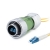 DH-24 Series Fiber Optic Waterproof Connector M24 Male Plug (with 3 Meter Cable) Single Mode LC IP67 Zinc Alloy