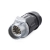 LP-20 Series Waterproof Connector M20 12-Pin Male Docking Plug (Cable To Cable) IP67 Plastic+Zinc Alloy up to 250Vac 5Amp