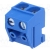 6Pos PlugTerm Block 14-24awg 5mm Blue LF