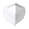 KN95 Mask 5-Ply Non-Woven Soft Cotton w/ Nose Clip White CE/FDA Certified 20/Box
