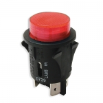 Pushbutton Switch SPST-NO Off-Mom Standard Panel Mount Snap-In 16A 125V 1/Pack