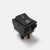 Rocker Switch R5 DPST On-Off Concave Black '' I/O'' 20A 125VAC .250'' QC 1/Pack