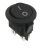 Rocker Switch RR8 DPST On - Off Panel Mount Concave Black round rocker '' I/O'' marking 16A 125VAC QC 0.187'' 1/Pack