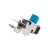 Tactile Switch SPST-NO Side Actuated BLU Through Hole Right Angle 0.05A 12V 1000/Pack