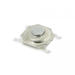 Tactile Switch SPST-NO Top Actuated Surface Mount 0.05A 12V 4000/Reel