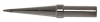 Weller .015'' x .000'' x 1.00'' Long Conical Tip for PES5, WE1010NA