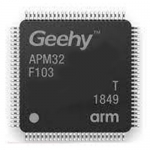 Geehy MCU QFP-100 120 MHZ Freq 512KB Flash 128KB Ram Cortex-M3 Microcontroller