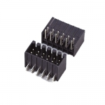 Terminal Block Double-Decked Type 2X10P Right Angle Type Tin Plating Black Insulator DIP 2.6mm RoHS 180/Box
