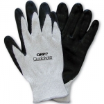 Qualakote Nitrile Palm Coated Heavy Carbon/Nylon Knit Gloves 1 Pair Small