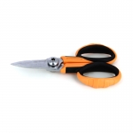 Ideal-tek Kevlar Scissors Single Microserrated Blade Straight and Thick Blades OAL 138 mm