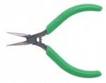 Xcelite 4'' Sub-Mini Needle Nose Pliers w/ Green Cushion Grips Smooth Jaws