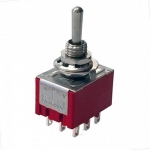 Toggle Switch Sealed Miniature On-Off-Mom 2A 250VAC