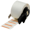 Color Polyester Laboratory Laboratory Labels for M6 M7 Printers 0.5'' x 1'' Orange White 500/Roll