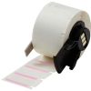 Color Polyester Laboratory Laboratory Labels for M6 M7 Printers 0.5'' x 1'' Pink White 500/Roll
