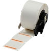 Color Polyester Laboratory Laboratory Labels for M6 M7 Printers 1'' x 1'' Orange White 250/Roll