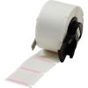 Color Polyester Laboratory Laboratory Labels for M6 M7 Printers 1'' x 1'' Pink White 250/Roll