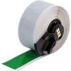 All Weather Permanent Adhesive Vinyl Label Tape for M6 M7 Printers 1'' x 50' Green 50/Roll