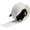 All Weather Permanent Adhesive Vinyl Label Tape for M6 M7 Printers 1'' x 50' White 50/Roll