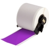 All Weather Permanent Adhesive Vinyl Label Tape for M6 M7 Printers 2'' x 50' Purple 50/Roll