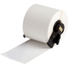 All Weather Permanent Adhesive Vinyl Label Tape for M6 M7 Printers 2'' x 50' White 50/Roll