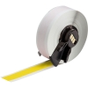 All Weather Permanent Adhesive Vinyl Label Tape for M6 M7 Printers 0.5'' x 50' Yellow 50/Roll