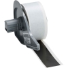 All Weather Permanent Adhesive Vinyl Label Tape for M7 Printers 1'' x 50' Black 50/Roll
