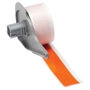 All Weather Permanent Adhesive Vinyl Label Tape for M7 Printers 1'' x 50' Orange 50/Roll