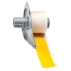 All Weather Permanent Adhesive Vinyl Label Tape for M7 Printers 1'' x 50' Yellow 50/Roll