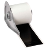 All Weather Permanent Adhesive Vinyl Label Tape for M7 Printers 2'' x 50' Black 50/Roll
