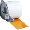 All Weather Permanent Adhesive Vinyl Label Tape for M7 Printers 2'' x 50' Ochre 50/Roll