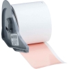 All Weather Permanent Adhesive Vinyl Label Tape for M7 Printers 2'' x 50' Pink 50/Roll