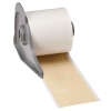 All Weather Permanent Adhesive Vinyl Label Tape for M7 Printers 2'' x 50' Tan 50/Roll