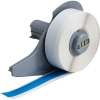 All Weather Permanent Adhesive Vinyl Label Tape for M7 Printers 0.5'' x 50' Light Blue 50/Roll